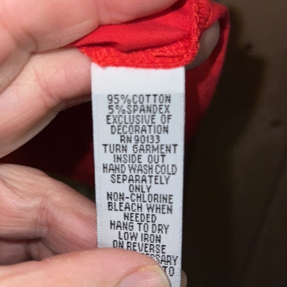 Bob Mackie Peacock Design Sequin Red Blouse S - Picture 5 of 5